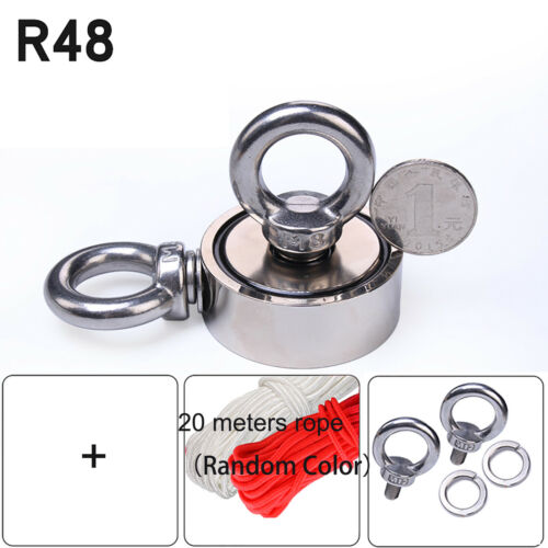 Ring Hooks Double Sided Super Strong Round Sucker Neodymium Magnets Various Sets